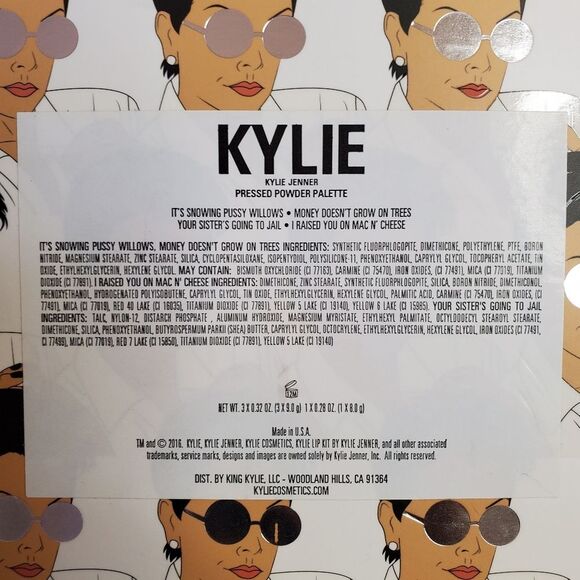 Kylie Jenner Collection Pressed Powder Palette NEW - Picture 3 of 12